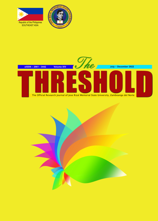 					View Vol. 14 No. 1 (2022): The Threshold
				